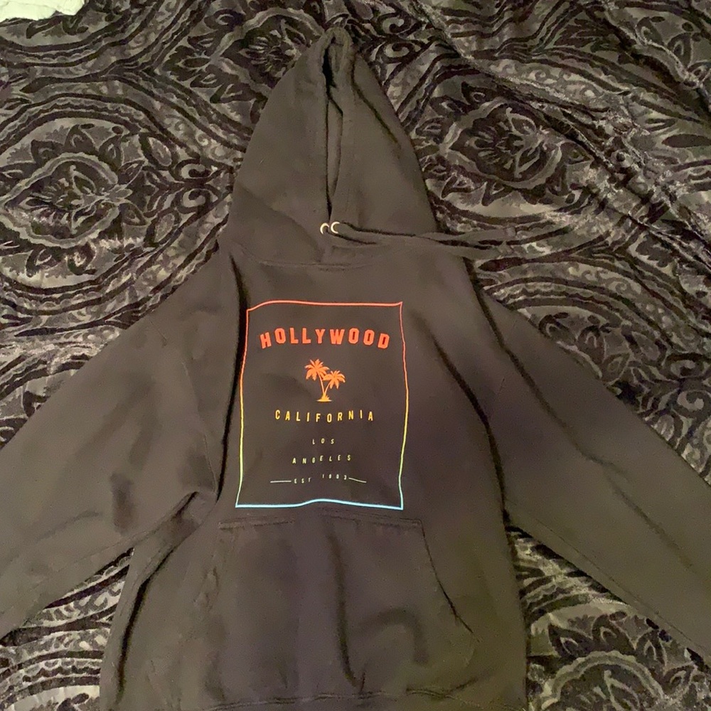 Black Hollywood California Hoodie